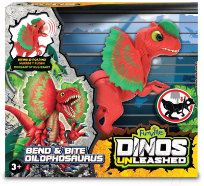 Фигурка игровая Dinos Unleashed Дилофозавр / 31126FI