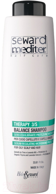 Шампунь для волос Helen Seward Mediter Therapy Balance Shampoo Себонормализующий (1л)