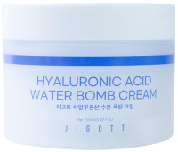 Крем для лица Jigott Hyaluronic Acid Water Bomb Cream Увлажняющий (150мл) - 