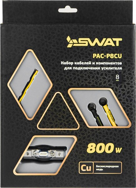 Набор для подключения автоакустики Swat PAC-P8CU