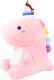 Мягкая игрушка Sima-Land Единорог / 9456593 (розовый) - 