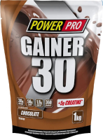 Гейнер Power Pro Gainer 30 PP982128 (1кг, шоколад) - 