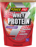 Протеин Power Pro Whey Protein PP982120 (1кг, клубника) - 