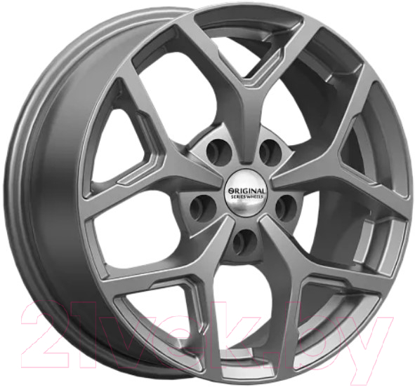 Литой диск SKAD KL-368 Qashqai 16x6.5" 5x114.3мм DIA 66.1мм ET 40мм Графит