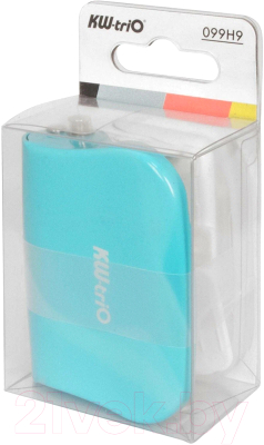 Изображение товара Дырокол KW-Trio 099H9 (бирюзовый)