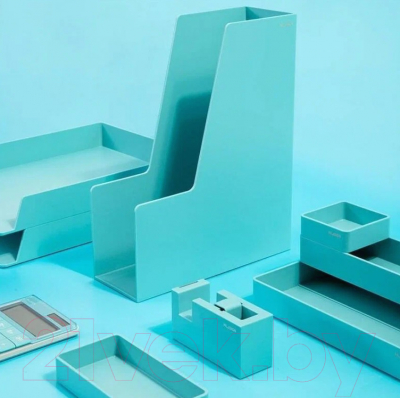 Изображение товара Лоток для бумаг Deli Nusign / NS022 (синий)