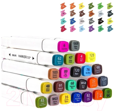 Изображение товара Набор маркеров Deli 70816-24