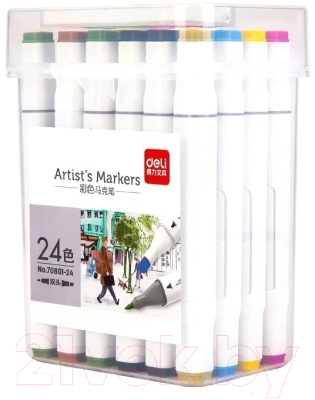 Изображение товара Набор маркеров Deli 70816-24