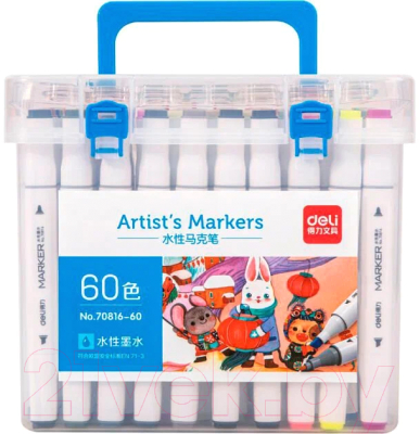 Изображение товара Набор маркеров Deli 70816-60