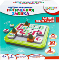 

Развивающая игра, Головоломка Веселое IQ-развитие. Логическая змейка / ИК-8711