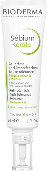 Гель для лица Bioderma Sebium Керато+ (30мл)