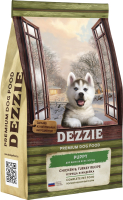 Сухой корм для собак Dezzie Puppy курица с индейкой / 5659000 (800г) - 