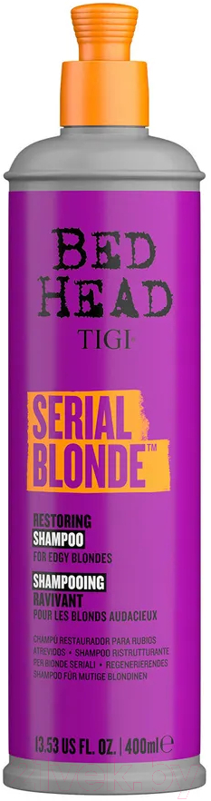 Шампунь для волос Tigi Bed Head Serial Blonde Восстанавливающий для блондинок