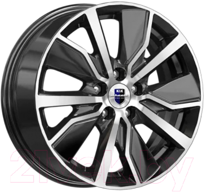 Изображение товара Литой диск K&K Гамбит 16x6.5" 5x112мм DIA 57.1мм ET 43мм Алмаз черный