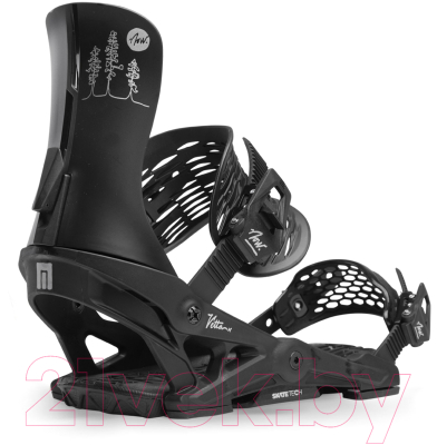 Крепления для сноуборда Now Snowboards 2023-24 Vetta (S, Black)