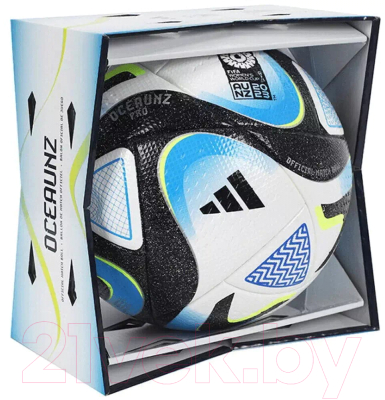Футбольный мяч Adidas Oceaunz Pro OMB / HT9011 (размер 5)