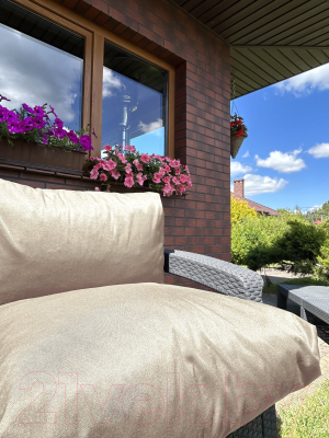 Подушка для садовой мебели Loon Твин 100x60 / PS.TW.40x60-6 (бежевый)