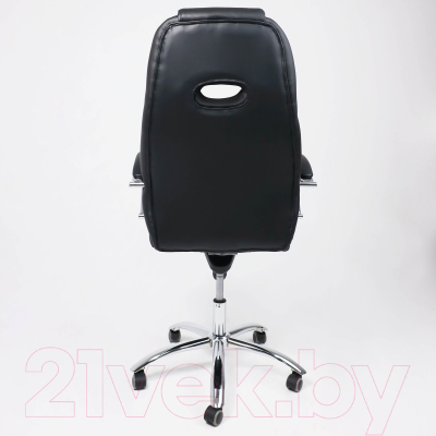 Кресло офисное AksHome Cobra (натуральная кожа черный)