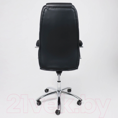 Кресло офисное AksHome Kapral натуральная кожа (черный)