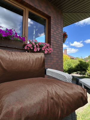 Подушка для садовой мебели Loon Твин 100x60 / PS.TW.40x60-8 (коричневый)