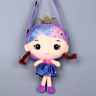 Детская сумка Milo Toys Девочка с косичками / 9836824 (сиреневый)