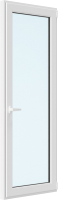 Дверь балконная Brusbox Поворотно-откидная без импоста правая 3 стекла (2200x800x70) - 