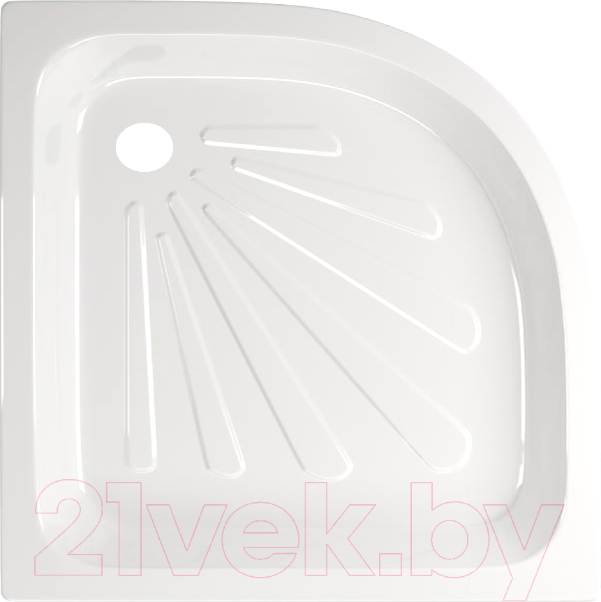 Душевой поддон Tivoli 80x80x15 (полукруглый)