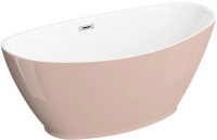 Ванна акриловая Polimat Mango 150x70 / 00524 (розовый) - 