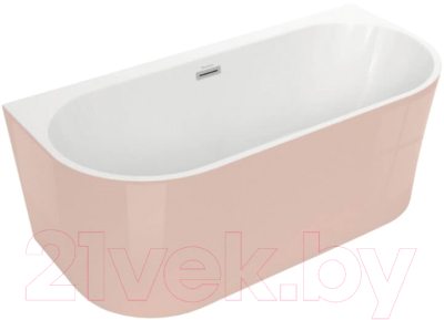 Ванна акриловая Polimat Sola 150x75 / 00500 (розовый)