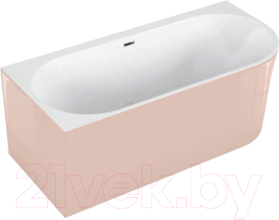 Ванна акриловая Polimat Sola 160x75 L / 00065 (розовый)