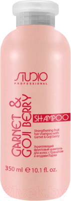 Шампунь для волос Kapous Studio Professional укрепляющий фруктовый с гранатом (350мл)