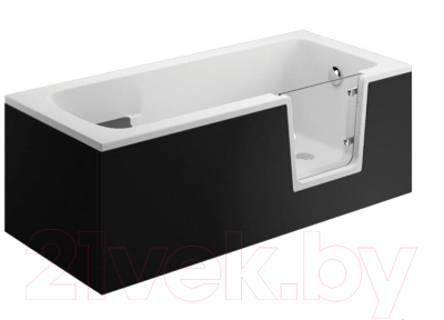 Экран для ванны Polimat Avo Vovo 00057 (70x54, черный)