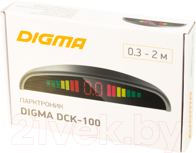 Парковочный радар Digma DCK-100 (черный)