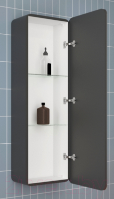 Шкаф с зеркалом для ванной Style Line Лайт Бокс 03 45x18x120