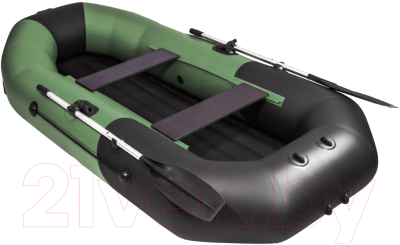 Надувная лодка Таймень T-N-270 НД (зеленый/черный)