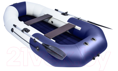 Надувная лодка Таймень T-N-270 НД (белый/синий)