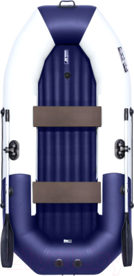 Надувная лодка Таймень T-N-270 НД ТР (белый/синий)