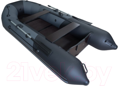Надувная лодка Таймень T-NX-3200 СКК (графит/черный)