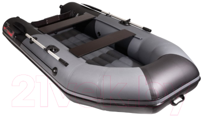 Надувная лодка Таймень T-NX-2900 НДНД (графит/черный)