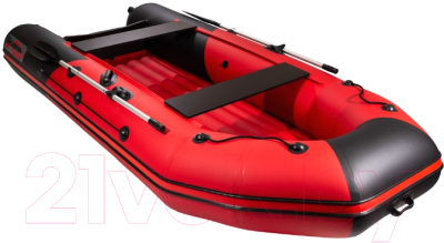 Надувная лодка Таймень T-NX-2900 НДНД (красный/черный)