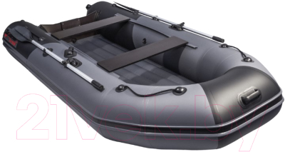 Надувная лодка Таймень T-NX-3200 НДНД (графит/черный)