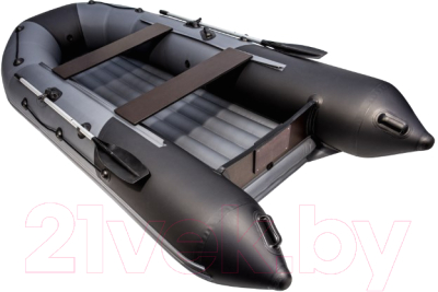 Надувная лодка Таймень T-NX-3600 НДНД (графит/черный)