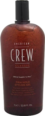 Гель для укладки волос American Crew Classic Firm Hold Styling Gel Сильной фиксации (1л)