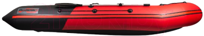 Надувная лодка Таймень T-NX-4000 НДНД (красный/черный)