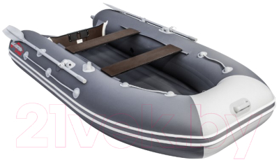 Надувная лодка Таймень T-LX-3200 НДНД (графит/светло-серый)