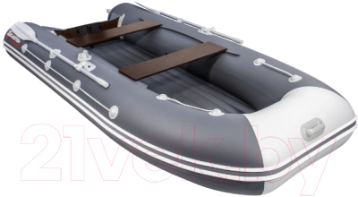 Надувная лодка Таймень T-LX-3600 НДНД (графит/светло-серый)