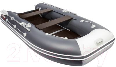 Надувная лодка Таймень T-LX-3200 СК (графит/светло-серый)
