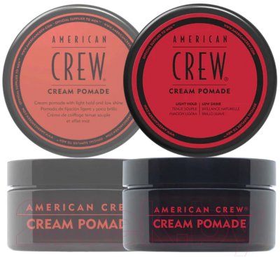 Крем для укладки волос American Crew Помада Cream Pomade Легкой фиксации (85г)