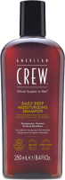 Шампунь для волос American Crew Daily Moisturizing Shampoo для ежедневного ухода (250мл) - 