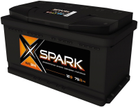 Автомобильный аккумулятор SPARK 620A (EN) L+ / SPA75-3-L (75 А/ч) - 